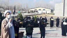 دانشجویان همدانی در اعتراض به ترور شهید فخری‌زاده تجمع کردند + عکس