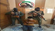 بازداشت تروریست داعشی از سوی نیروهای حشد شعبی عراق