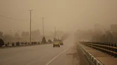 گرد و غبار در بوشهر؛ افت دید و کاهش کیفیت هوا