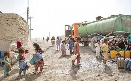 بحران کم&zwnj;آبی در روستاهای سیستان و بلوچستان همچنان پابرجاست