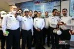 مراسم تکریم و معارفه رئیس پلیس راهور تهران بزرگ