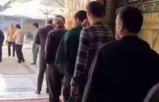 مسیر تشرف به مزار مطهر رهبر شهید انقلاب در رواق دارالذکر
