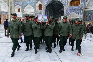 مراسم تشییع  پیکر 6 نفر از شهدای سانحه هوایی