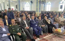 نخستین همایش اعطای نشان ملی کربلایی کاظم ساروقی برگزار شد