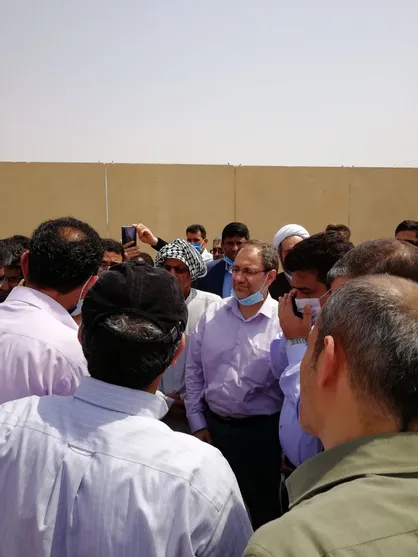 حضور ۱۲ تن از نمایندگان مجلس در &laquo;غیزانیه&raquo; خوزستان