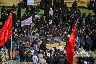 تشییع و تدفین دو شهید گمنام در دانشگاه پیام نور قم