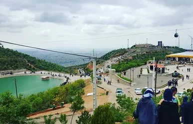 تهاجم هوایی دشمن جنایتکار آمریکایی-صهیونی به نقطه‌ای در تفرجگاه عینالی تبریز