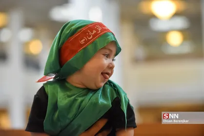اجتماع بزرگ شیرخوارگان حسینی در حرم شاهچراغ(ع)