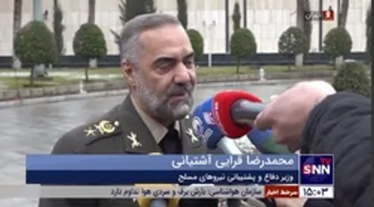 وزیر دفاع: صادرات محصولات دفاعی پنج برابر رشد داشته است