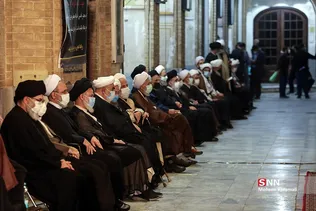 بزرگداشت علامه حسن‌زاده آملی در مدرسه فیضیه قم