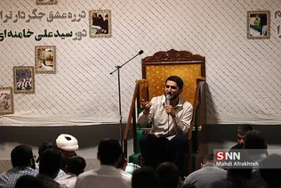 مراسم وداع با ماه مبارک رمضان در جوار شهدای گمنام معراج شهدا