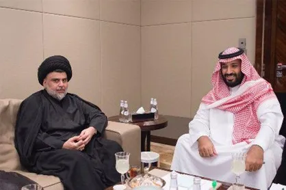 دیدار مقتدی صدر با ولیعهد سعودی