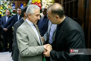 مراسم ختم والده کاظم جلالی