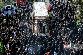 تشییع پیکر ۱۳۵ شهید گمنام دفاع مقدس