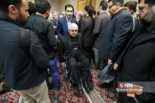مراسم ختم پسر احمد توکلی