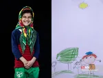زهرا 8 ساله