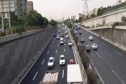ترافیک روان در اکثر معابر و بزرگراه&zwnj;های پایتخت در دومین روز فروردین