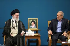 دیدار رئیس‌جمهور با رهبر انقلاب اسلامی پیش از حضور در نشست مجمع عمومی سازمان ملل