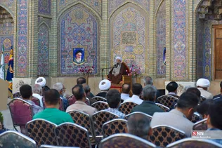 جشن میلاد کریم اهل بیت(ع) در شیراز، با سخنرانی آیت الله دژکام نماینده مقام معظم رهبری در فارس و امام جمعه شیراز و قرائت قرآن توسط سید مصطفی حسینی قاری بین المللی قرآن در مسجد نصیرالملک شیراز