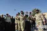 تشییع پیکر مطهر شهید «رضا زارع‌ مویدی» شهید مدافع امنیت در شیراز