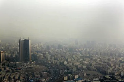 شرایط پایدار جوی و عدم وزش باد مؤثر باعث تشدید آلودگی هوای پایتخت شده است/ دیروز، آلوده&zwnj;ترین هوای تهران از ابتدای سال