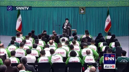 رهبر انقلاب: درخشش هویت ملی و سیاسی و اسلامی در کنار مهارت&zwnj;های حرفه&zwnj;ای در بازی&zwnj;های اخیر چشم&zwnj;گیر بود