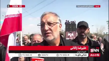زاکانی: بانک اهداف دشمن ته کشیده و رو به جنایت آورده است /بخش زیادی از مناطق اصابت خانه های مسکونی است