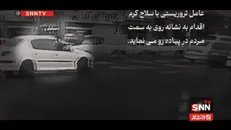 ببینید/ تصویری از حضور تروریست‌های مسلح در خیابان‌های فردیسِ کرج