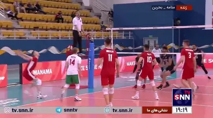 خلاصه بازی تیم ملی والیبال ایران و بلغارستان در چهارچوب مسابقات جهانی زیر ۲۱ سال