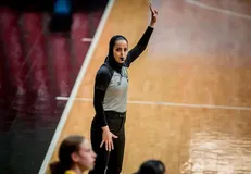 قضاوت داور بین‌المللی بسکتبال در رقابت‌های کاپ غرب آسیا زیر ۱۸ سال دختران