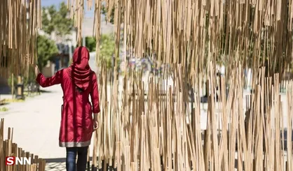 جایزه معماری آسیا در دست دانشجویان دانشگاه شیراز/ استفاده از نی به عنوان مصالح پاویون تغییرات اقلیمی را به مخاطبان گوشزد می&zwnj;کند