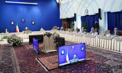 فیلم/ آخرین عکس یادگاری اعضای هیات دولت روحانی