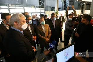 بازدید ستاری و ضرغامی از نمایشگاه ایران ساخت