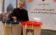 لاریجانی: حضور مردم در انتخابات، سازمان اداره کشور را تقویت می‌کند