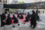 روضه خانگی در جوار خانه مادر شهید / قم
