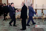 دیدار علی لاریجانی با وزیر امور خارجه سوریه