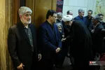 مراسم اربعین شهید علی لاریحانی در مسجد امام صادق(ع)