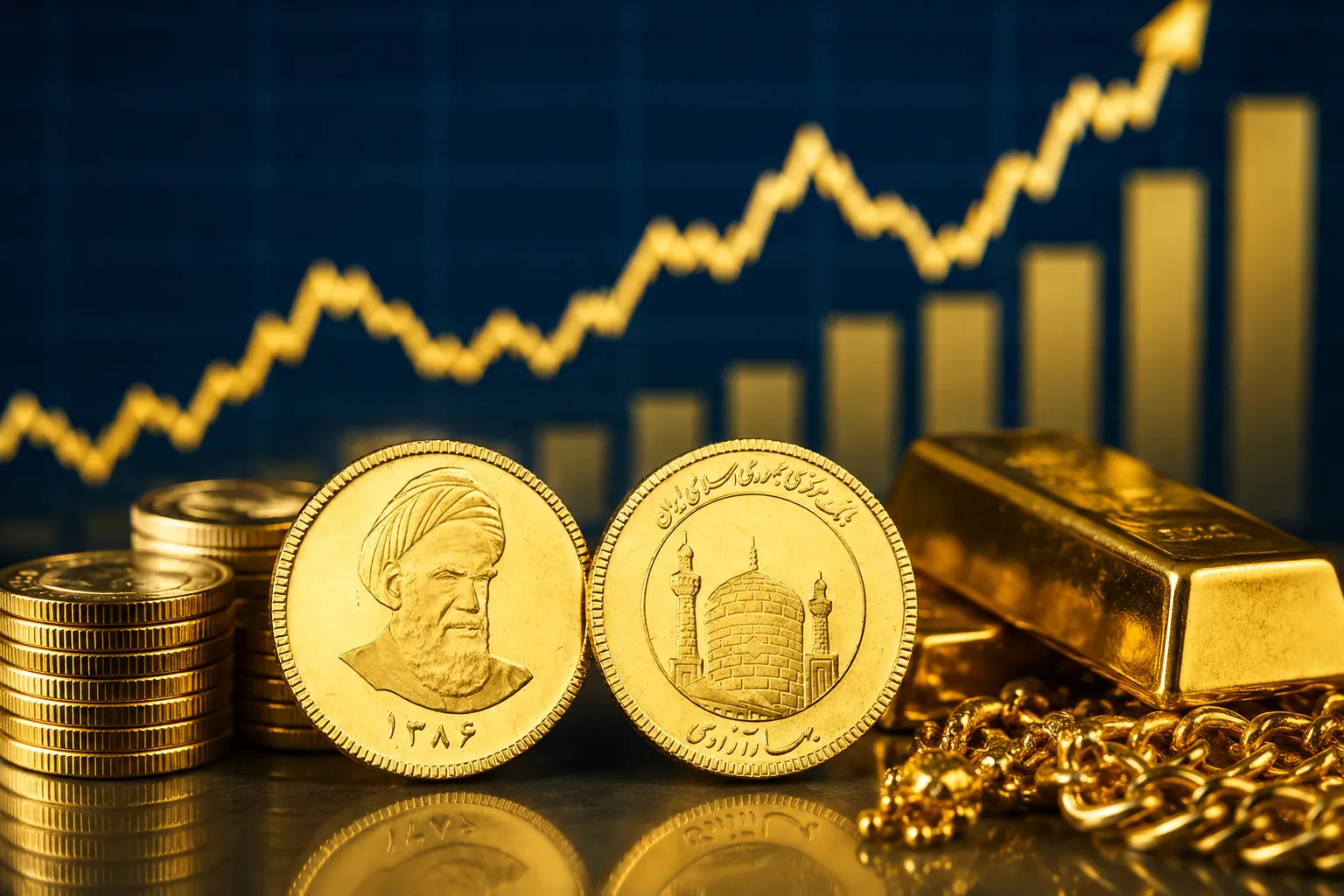 قیمت طلا چرا بالا رفت؟ بازار در آستانه مرز ۲۵ میلیون تومان
