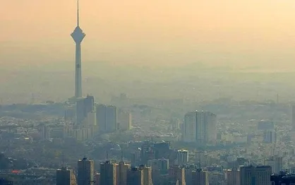 افزایش ذرات معلق در تهران/ شاخص آلودگی هوا صعودی شد