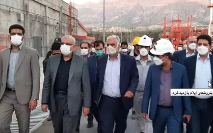 وزیر نفت از پتروشمی ایلام بازدید کرد