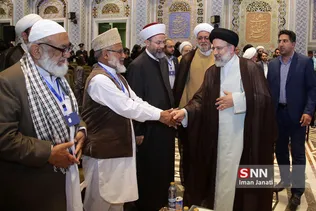 حضور سید ابراهیم رئیسی تولیت آستان قدس رضوی در اختتامیه کنگره بین المللی نقش شیعه در پیدایش و گسترش علوم اسلامی