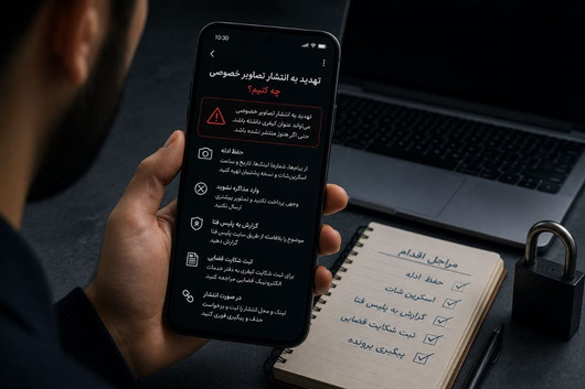 اگر تهدید به انتشار عکس خصوصی شدیم، چه کنیم؟ /  راهنمایی شکایت در مراجع قضایی و پلیس فتا