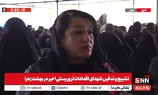 دلمان سوخته اما نسبت به مسببین شهادت عزیزانمان خشمگین هستیم + فیلم