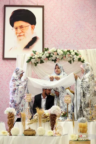 مراسم ازدواج 165 زوج