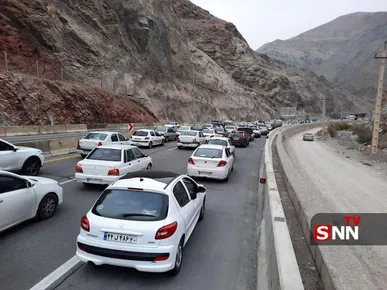 جاده کندوان و آزادراه تهران شمال یک طرفه شد