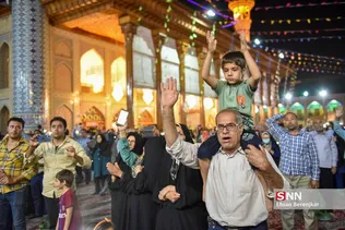 جشن میلاد امام رضا(ع) در حرم مطهر شاهچراغ(ع) شیراز