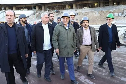 بازسازی ورزشگاه آزادی ۸۵ درصد پیشرفت فیزیکی دارد