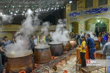 پخت 20 هزار کیلوگرم سَمَنی در شیراز