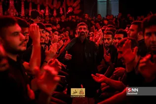 عزاداری شب اول محرم 98 با مداحی حاج سید مجید بنی فاطمه