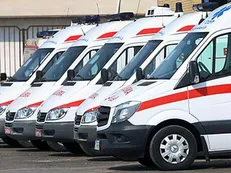 ‍ انتقال زن باردار افغانستانی توسط بالگرد اورژانس تهران